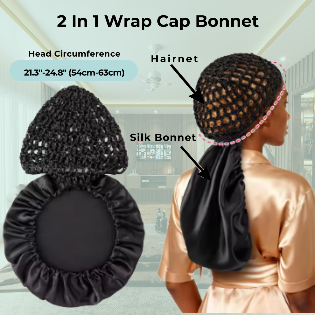 SheSilk™ Wrap cap